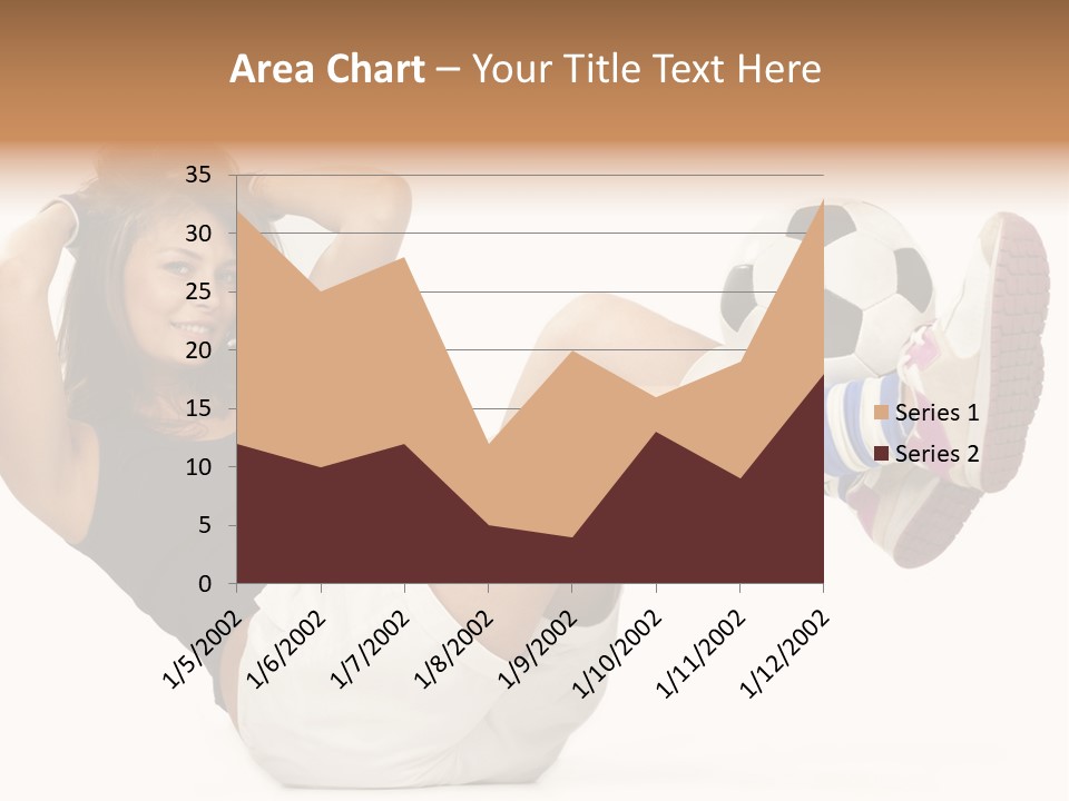 Active Healthcare Posing PowerPoint Template