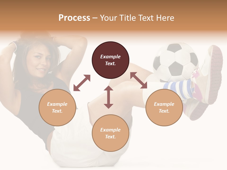 Active Healthcare Posing PowerPoint Template