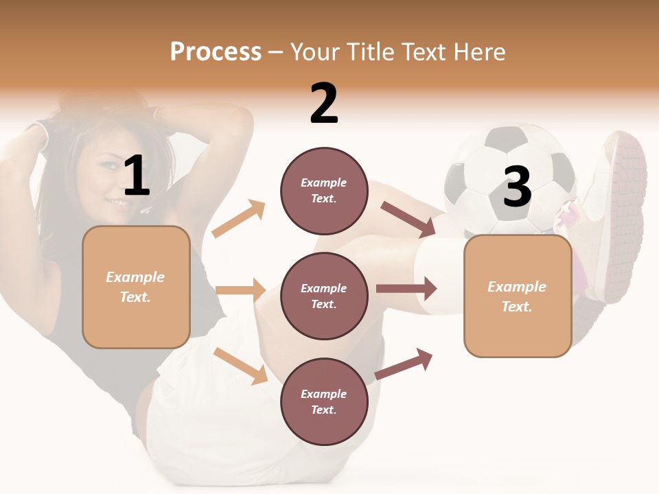 Active Healthcare Posing PowerPoint Template