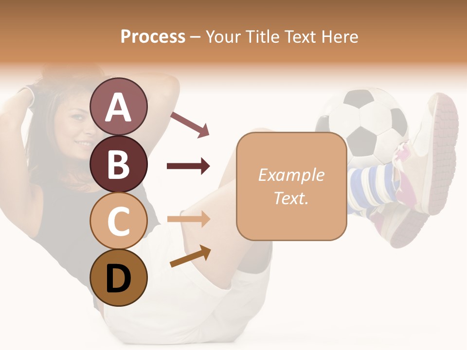 Active Healthcare Posing PowerPoint Template