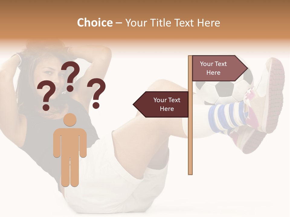 Active Healthcare Posing PowerPoint Template