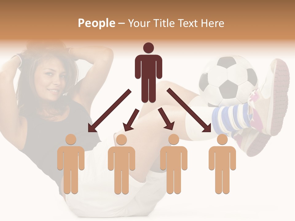 Active Healthcare Posing PowerPoint Template