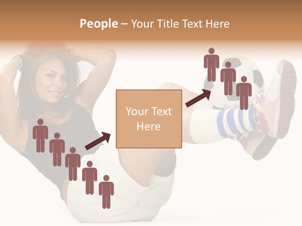 Active Healthcare Posing PowerPoint Template