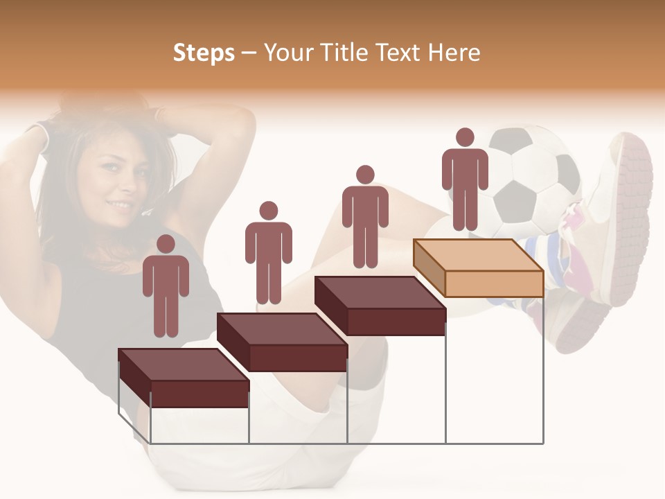Active Healthcare Posing PowerPoint Template