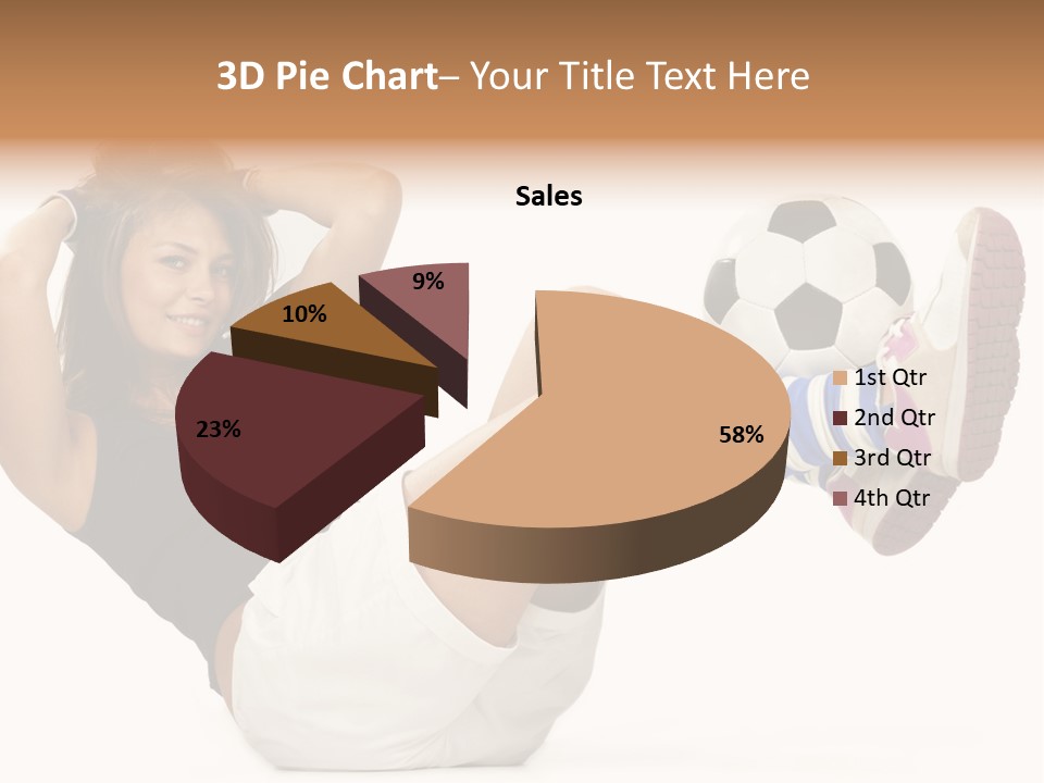 Active Healthcare Posing PowerPoint Template
