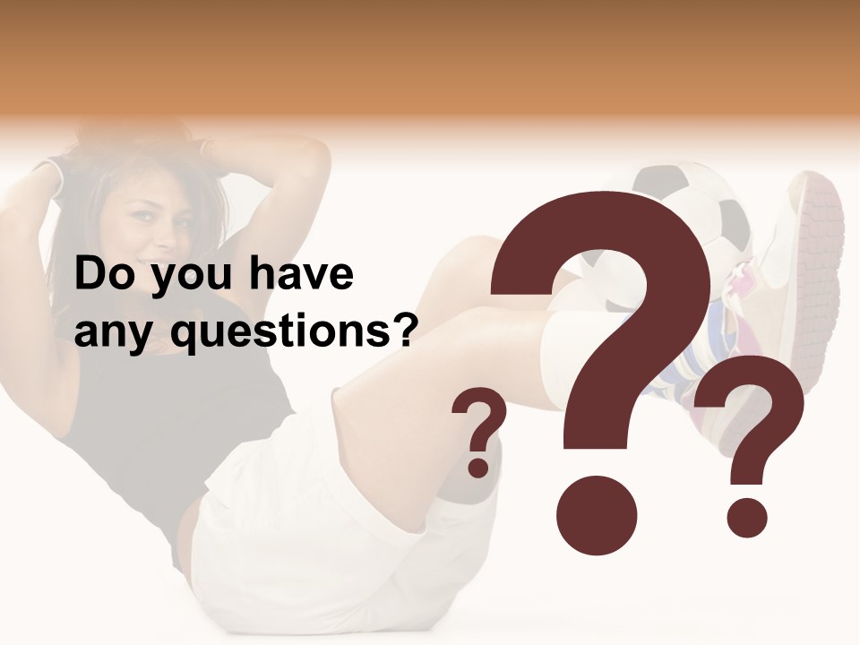 Active Healthcare Posing PowerPoint Template