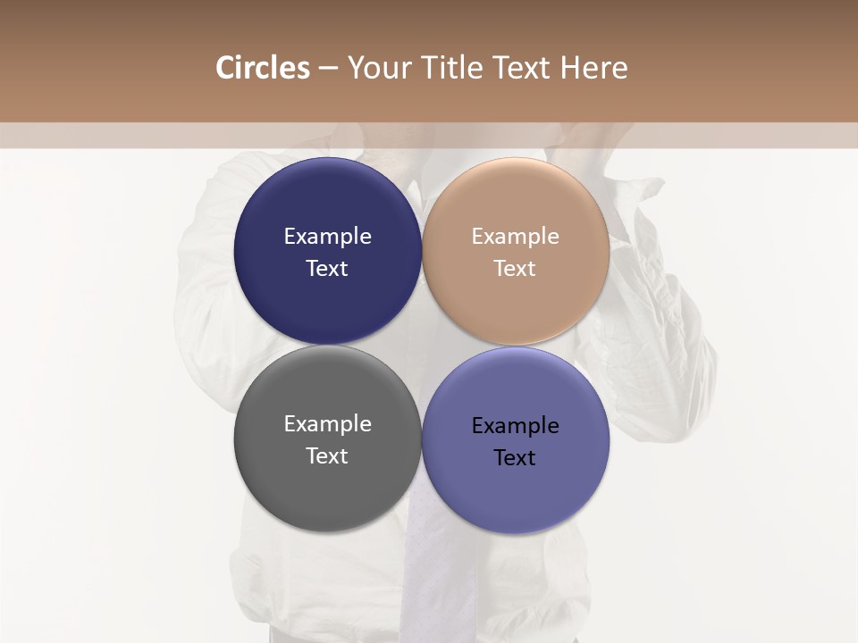 Blank Unkempt Man PowerPoint Template