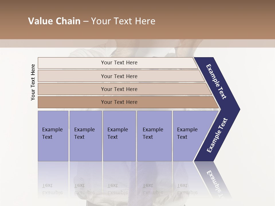 Blank Unkempt Man PowerPoint Template