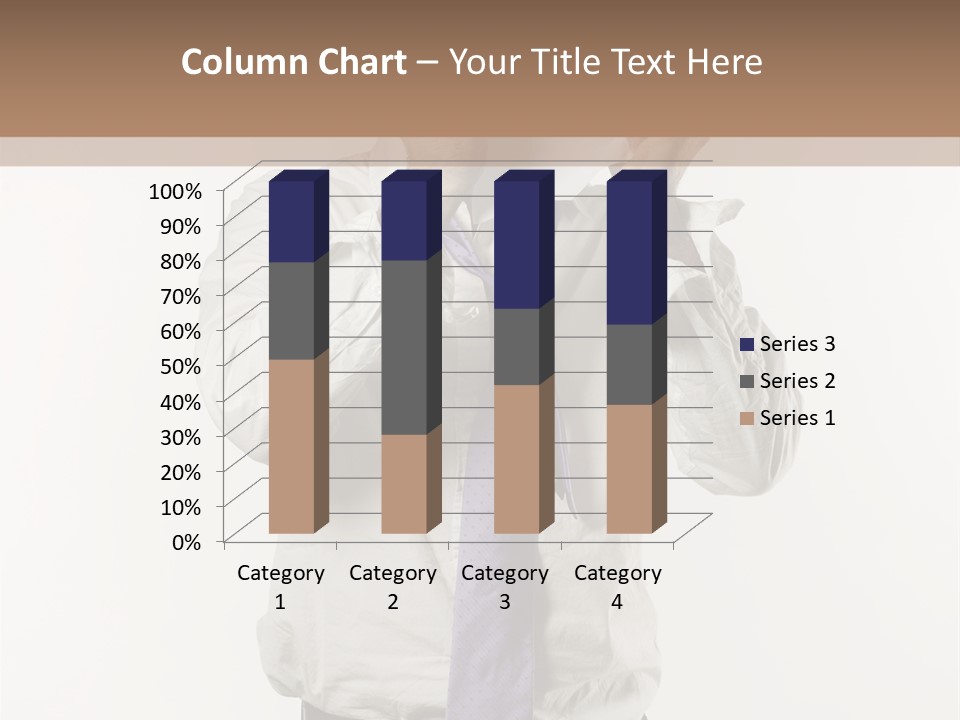 Blank Unkempt Man PowerPoint Template
