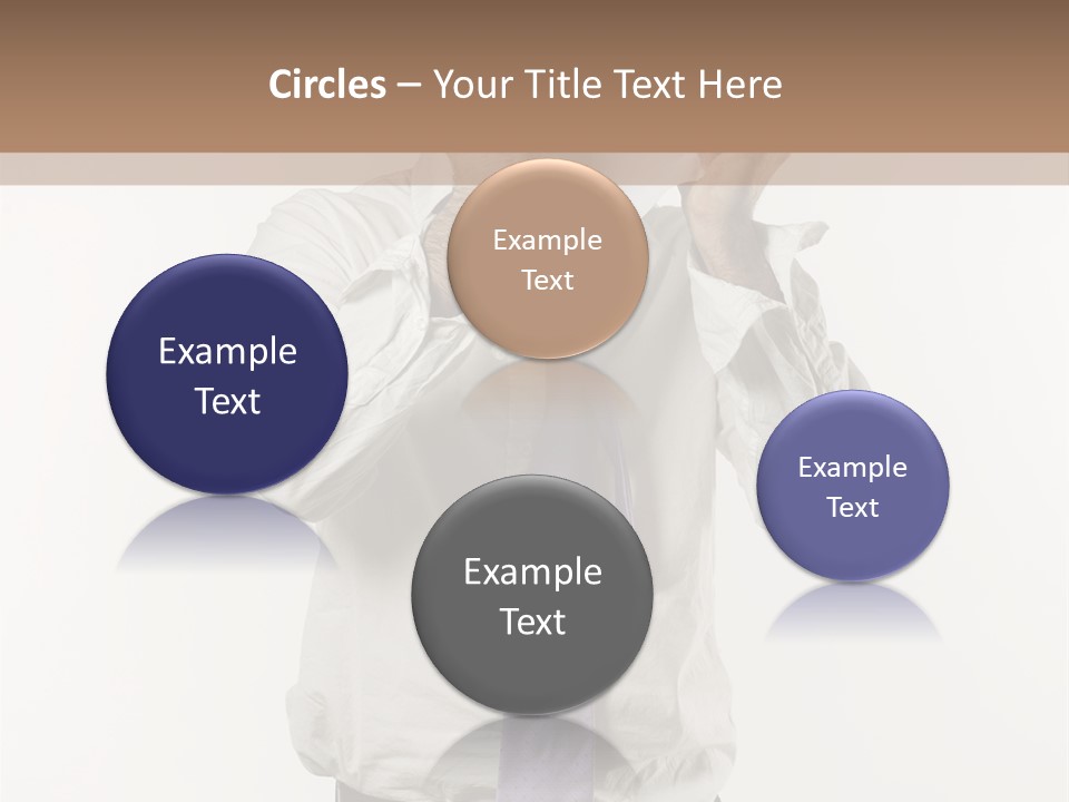 Blank Unkempt Man PowerPoint Template