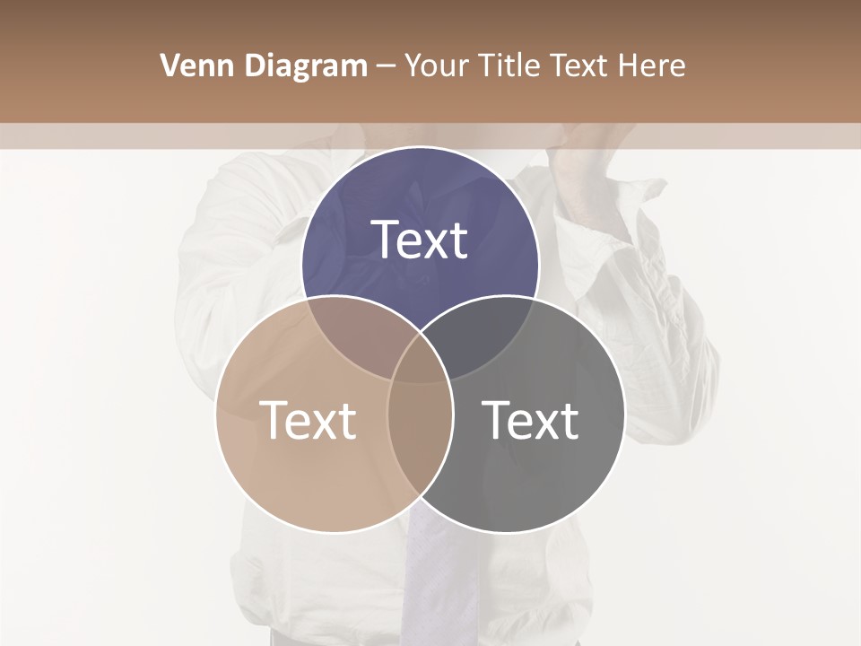 Blank Unkempt Man PowerPoint Template