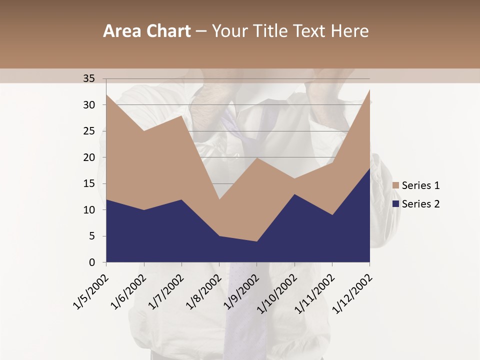Blank Unkempt Man PowerPoint Template