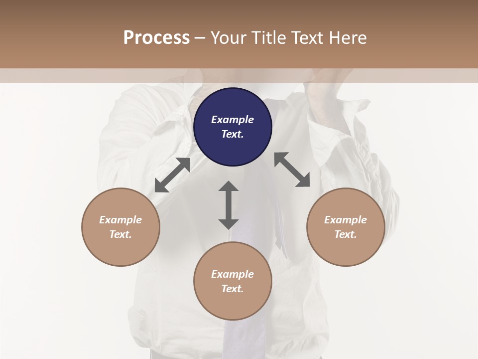 Blank Unkempt Man PowerPoint Template