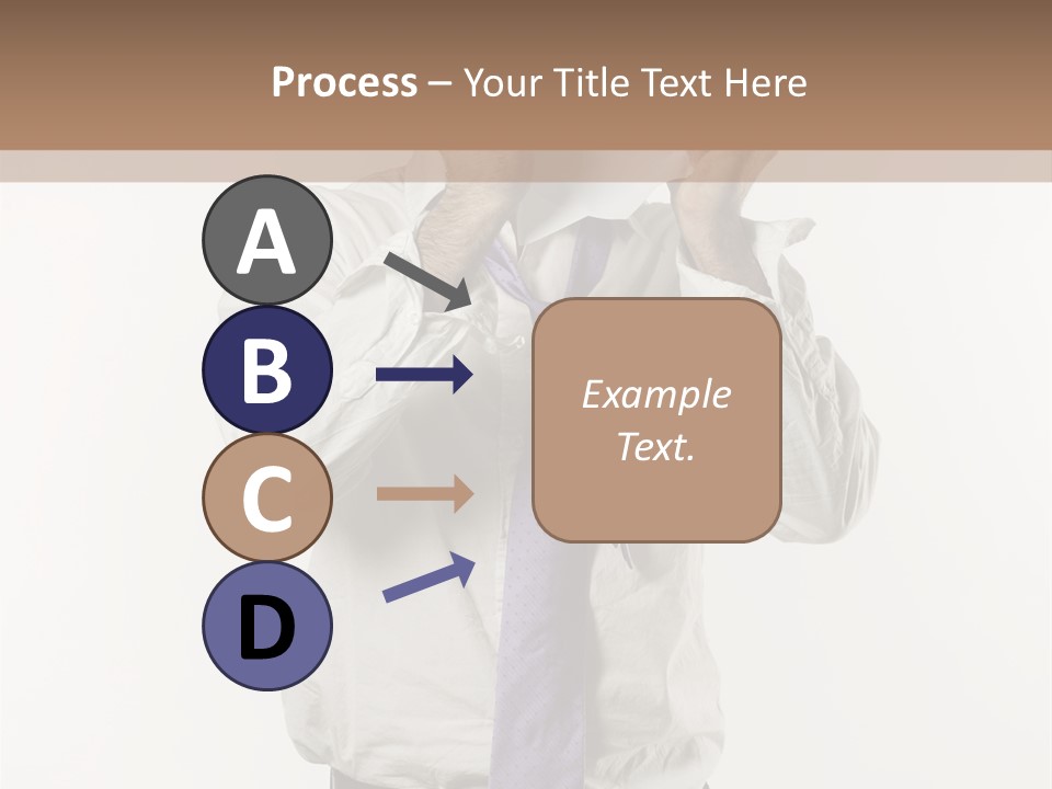 Blank Unkempt Man PowerPoint Template