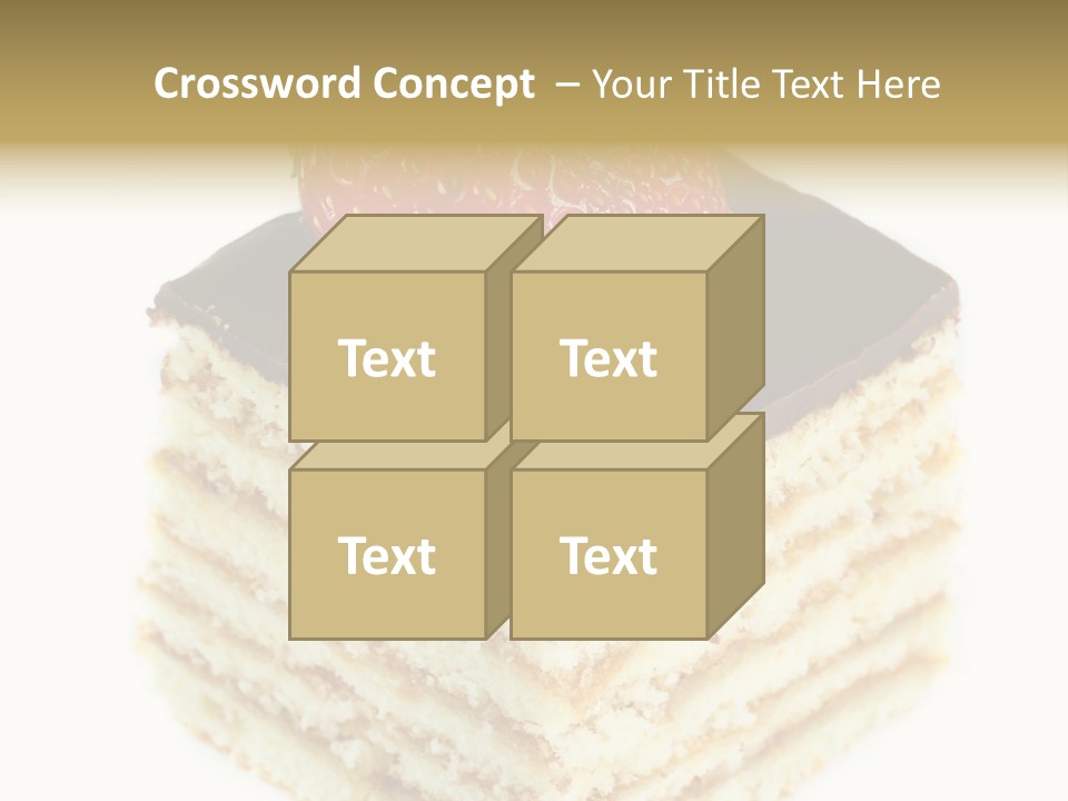 Isolated Slice Beautiful PowerPoint Template