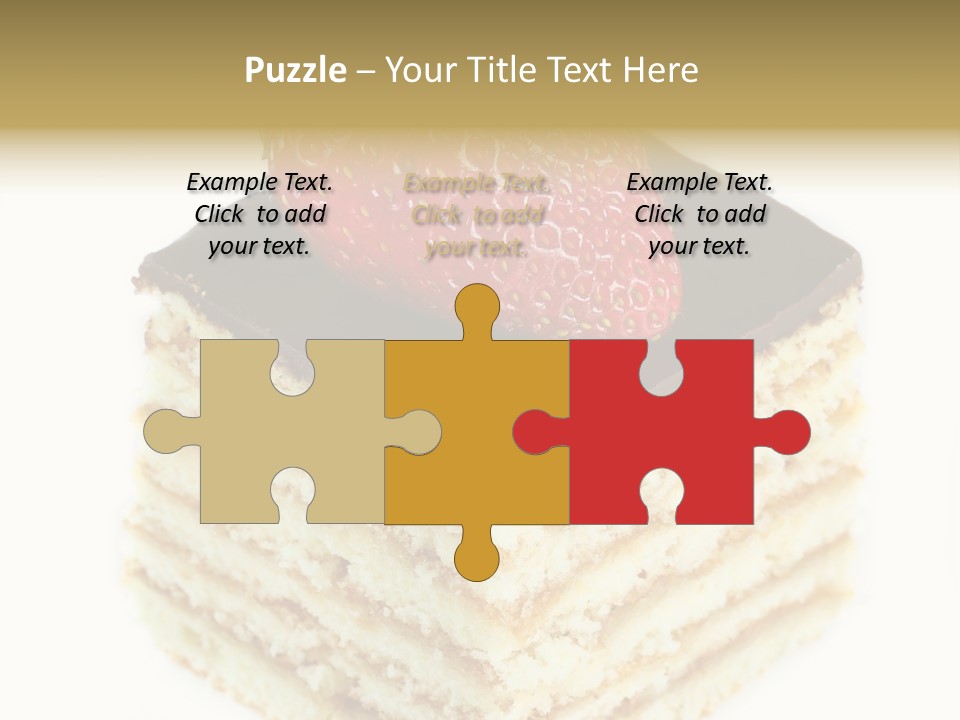 Isolated Slice Beautiful PowerPoint Template