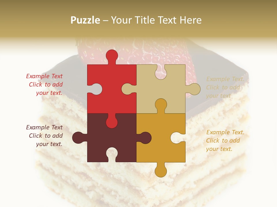 Isolated Slice Beautiful PowerPoint Template