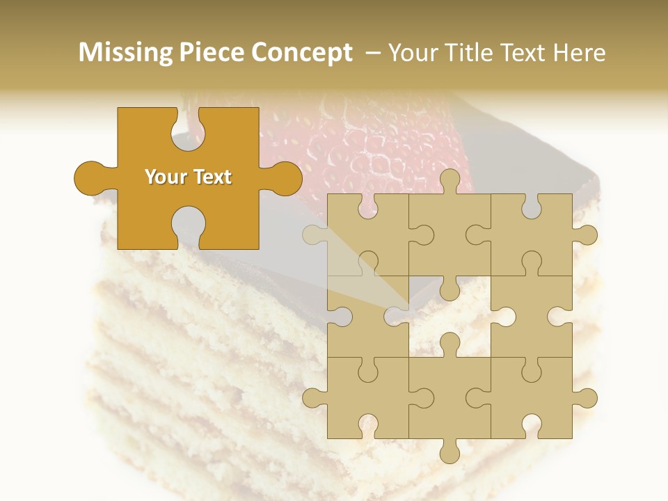 Isolated Slice Beautiful PowerPoint Template