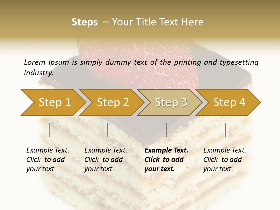 Isolated Slice Beautiful PowerPoint Template
