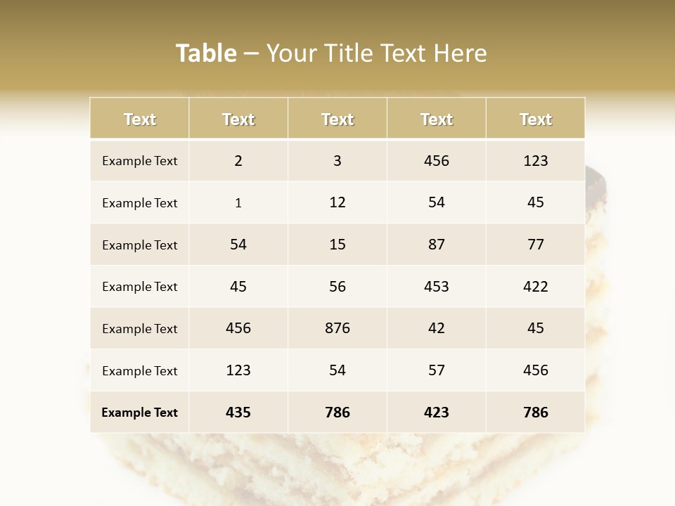 Isolated Slice Beautiful PowerPoint Template