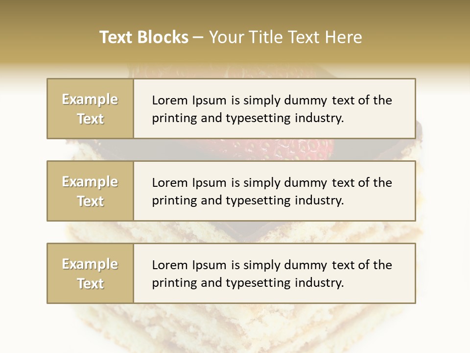 Isolated Slice Beautiful PowerPoint Template