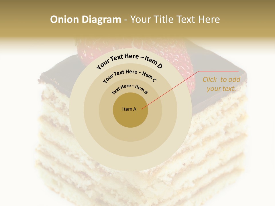 Isolated Slice Beautiful PowerPoint Template