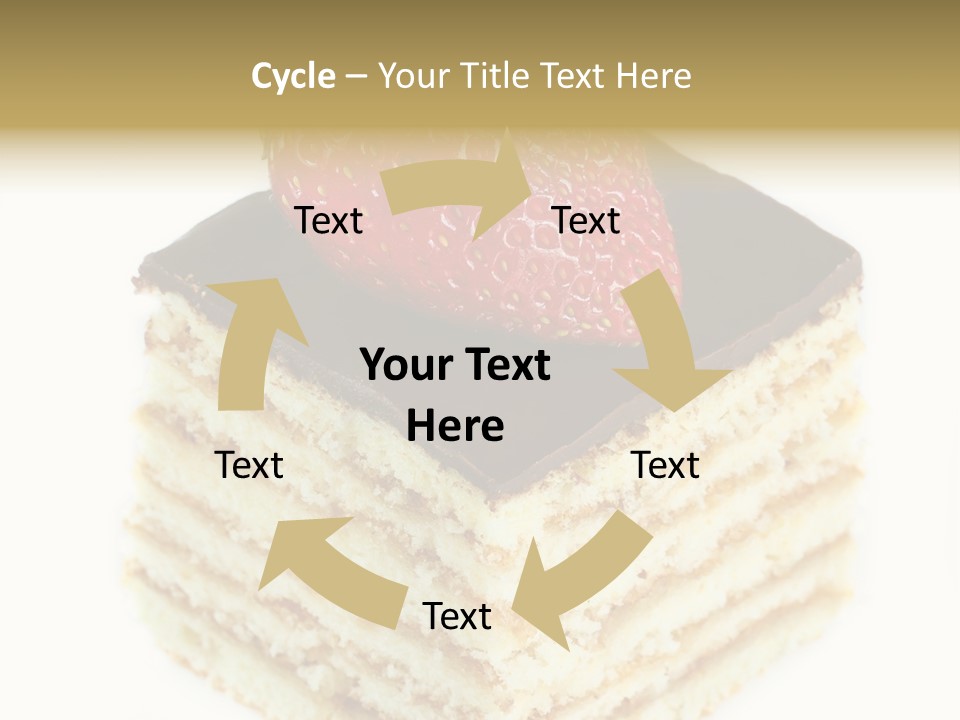Isolated Slice Beautiful PowerPoint Template