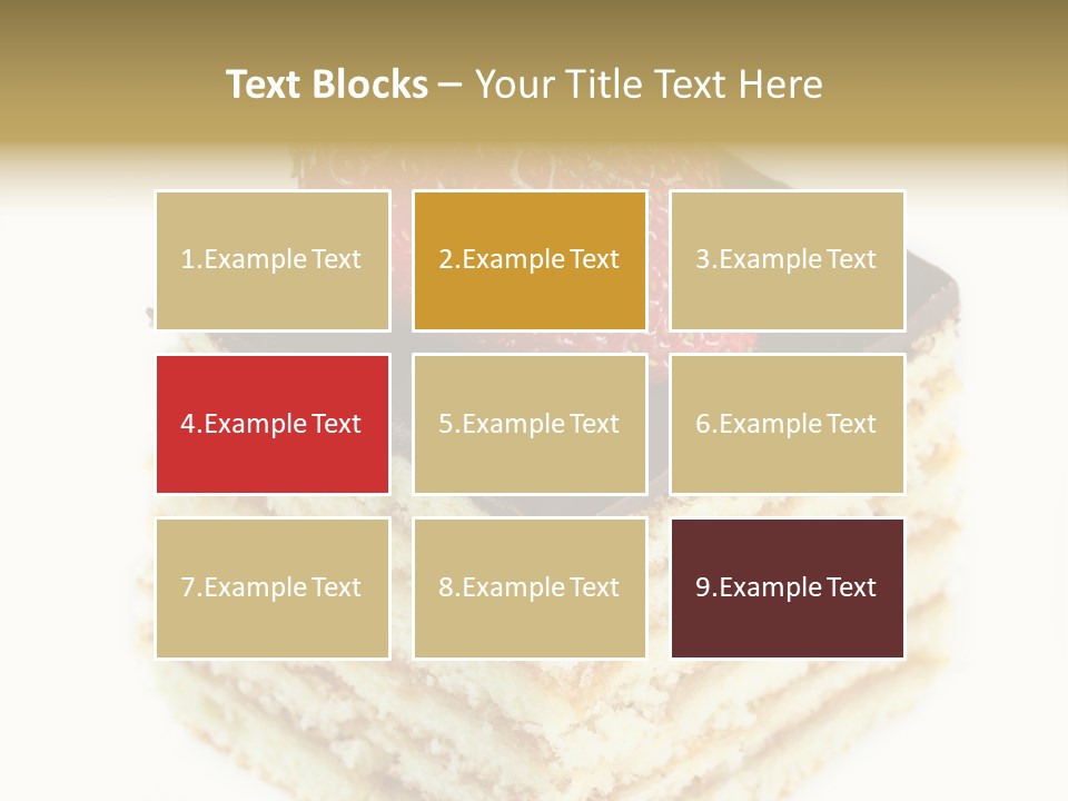 Isolated Slice Beautiful PowerPoint Template