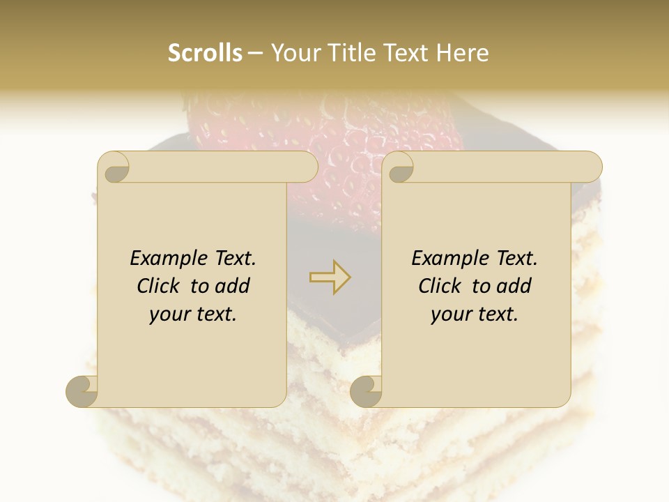 Isolated Slice Beautiful PowerPoint Template
