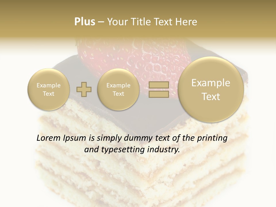 Isolated Slice Beautiful PowerPoint Template