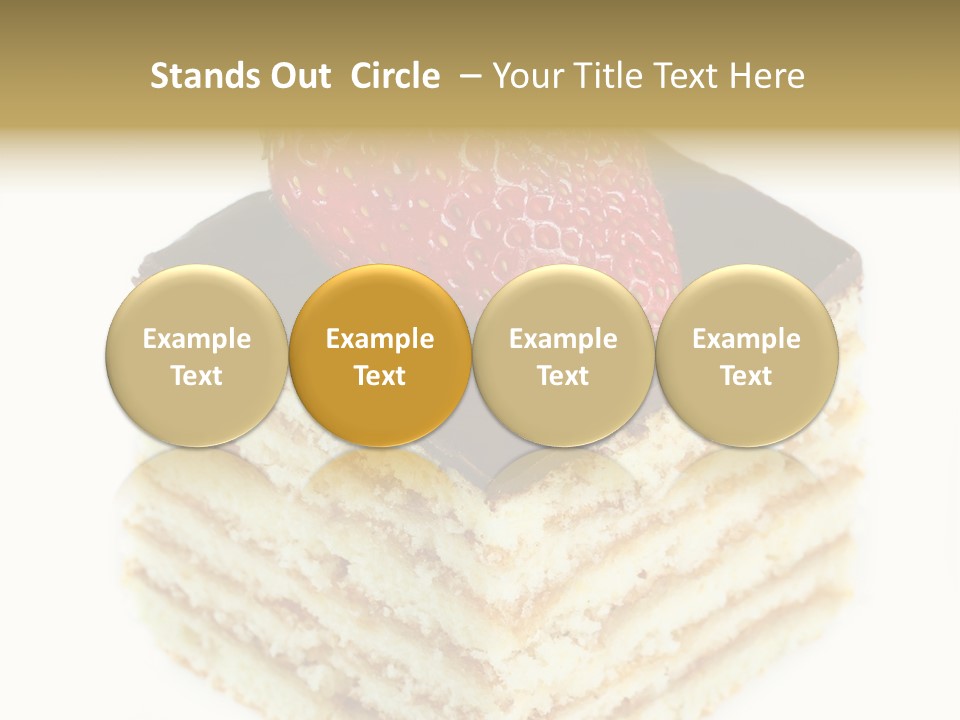 Isolated Slice Beautiful PowerPoint Template