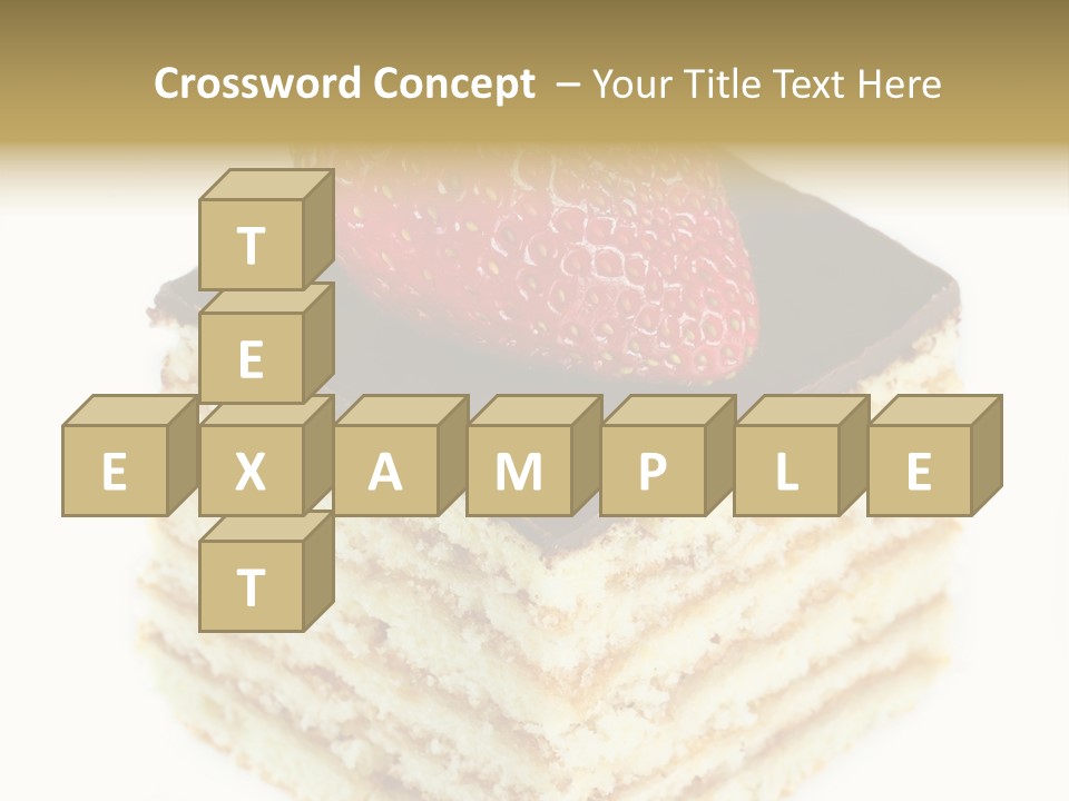 Isolated Slice Beautiful PowerPoint Template