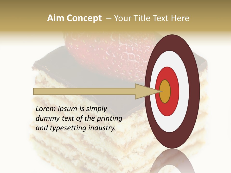 Isolated Slice Beautiful PowerPoint Template