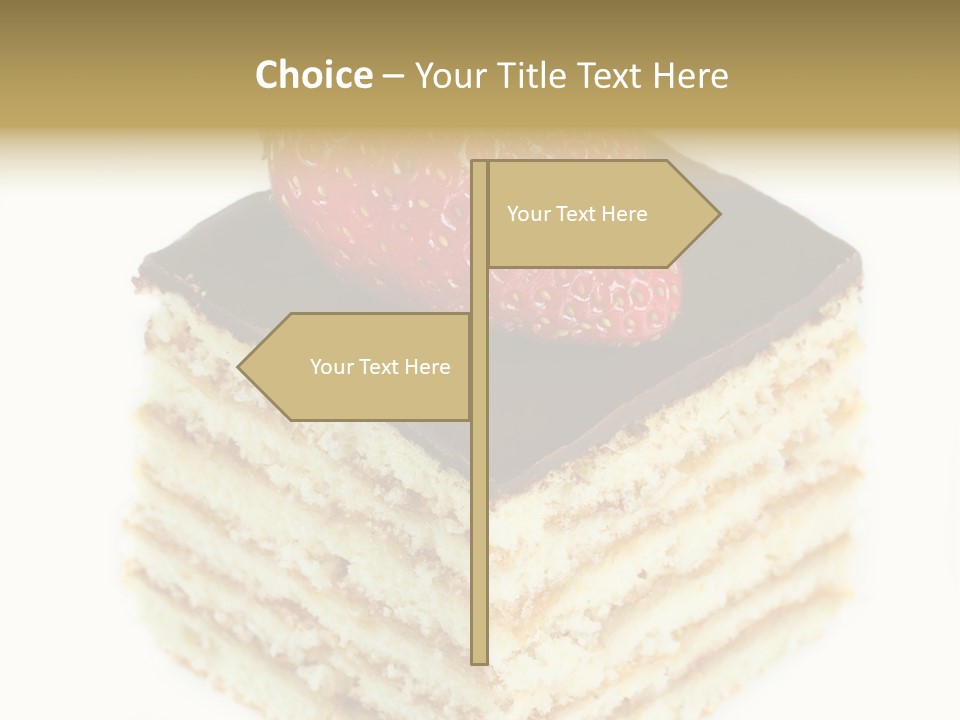 Isolated Slice Beautiful PowerPoint Template