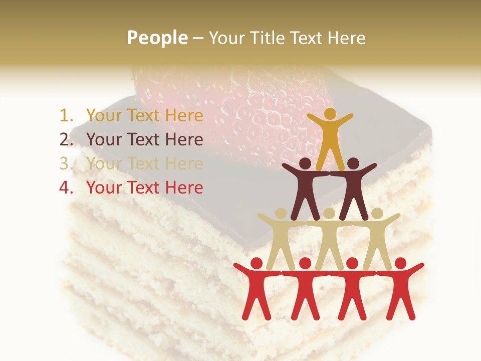 Isolated Slice Beautiful PowerPoint Template