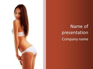 Fitness Beauty View PowerPoint Template