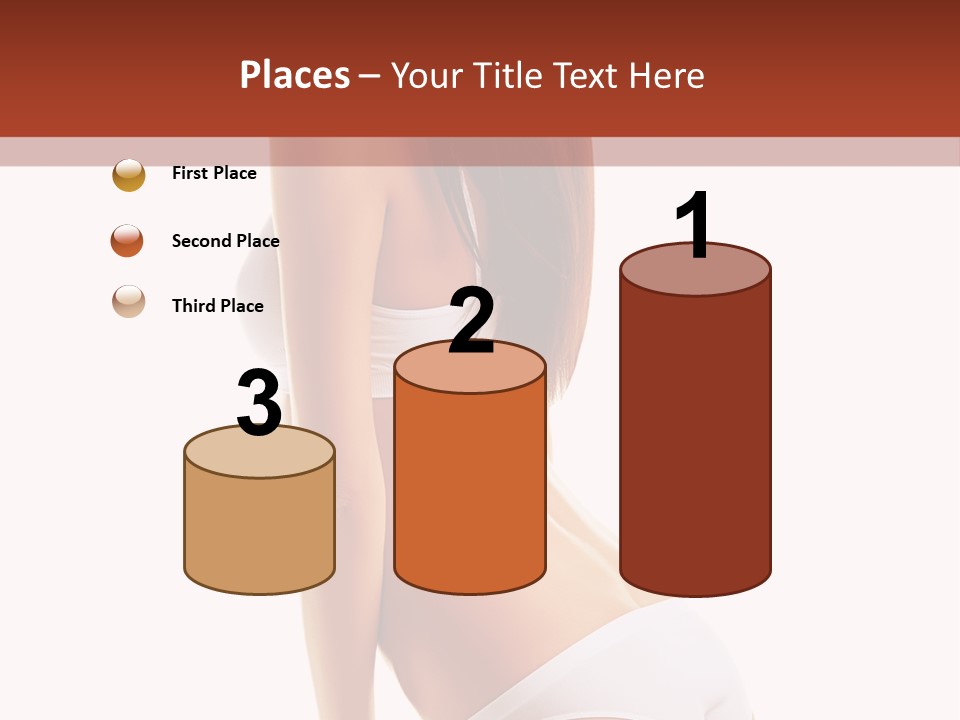 Fitness Beauty View PowerPoint Template