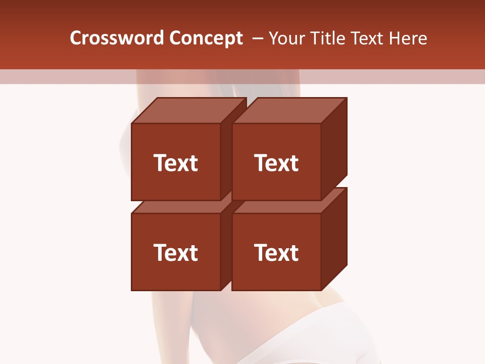 Fitness Beauty View PowerPoint Template
