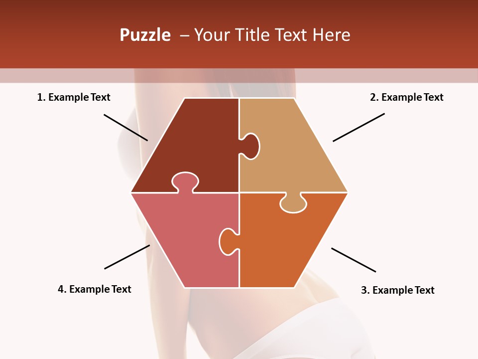 Fitness Beauty View PowerPoint Template