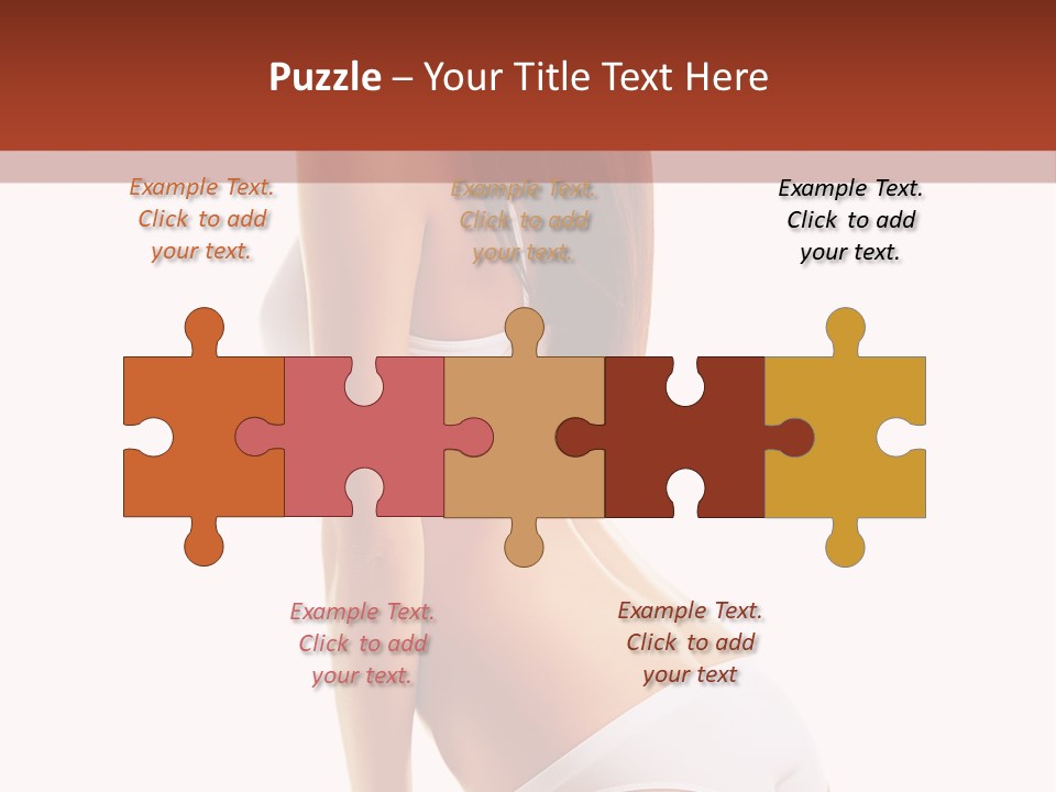 Fitness Beauty View PowerPoint Template