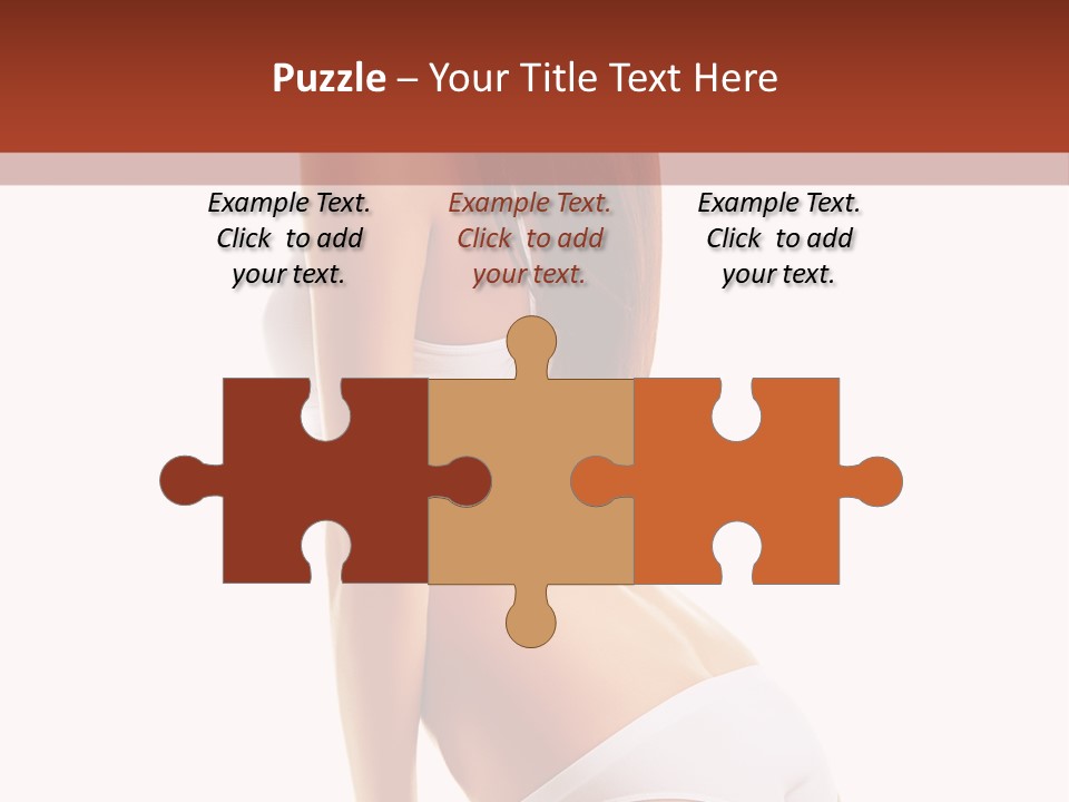 Fitness Beauty View PowerPoint Template