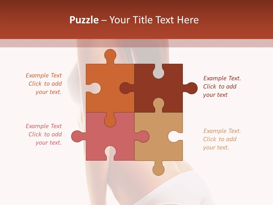 Fitness Beauty View PowerPoint Template