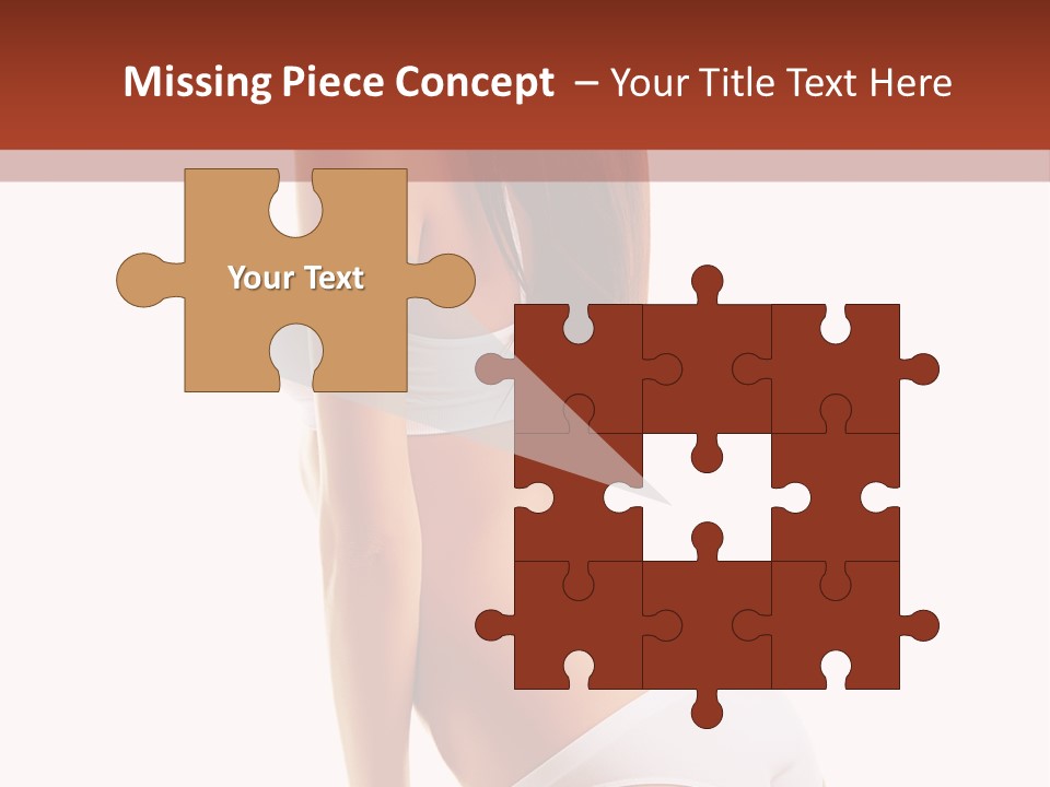 Fitness Beauty View PowerPoint Template