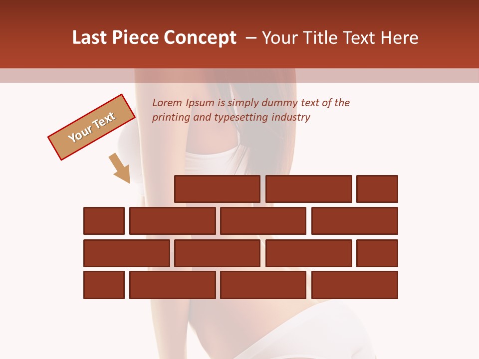 Fitness Beauty View PowerPoint Template