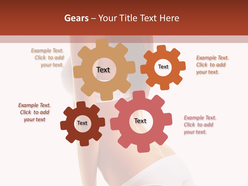 Fitness Beauty View PowerPoint Template