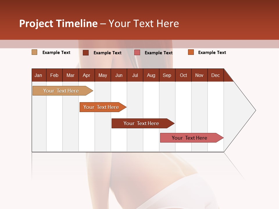 Fitness Beauty View PowerPoint Template