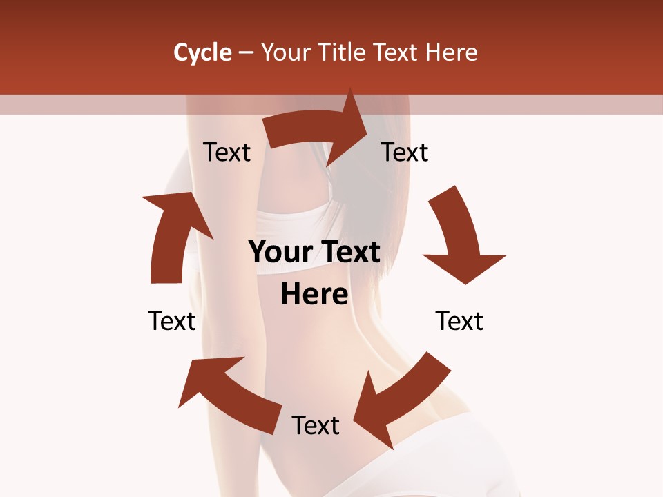 Fitness Beauty View PowerPoint Template