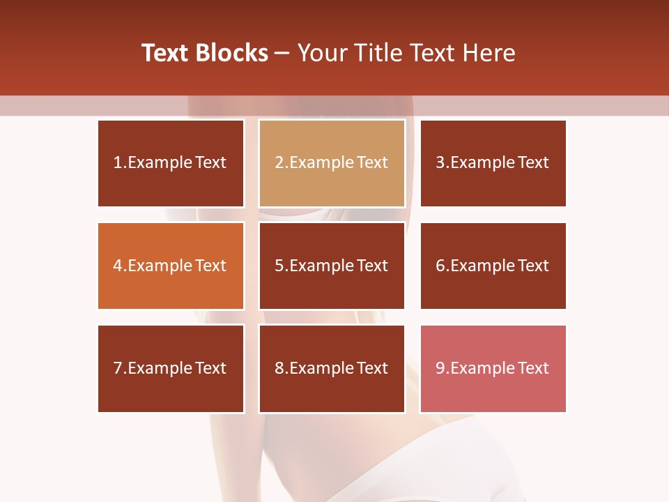 Fitness Beauty View PowerPoint Template