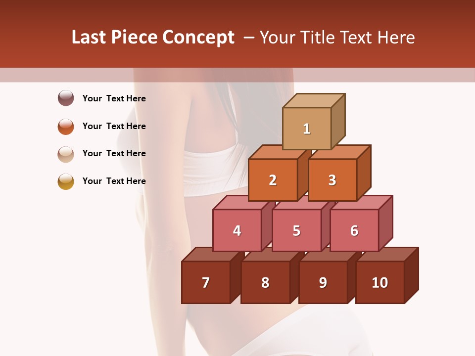 Fitness Beauty View PowerPoint Template