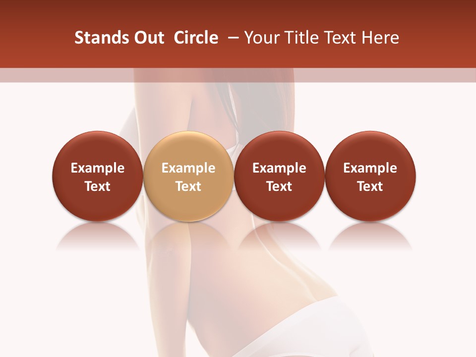 Fitness Beauty View PowerPoint Template